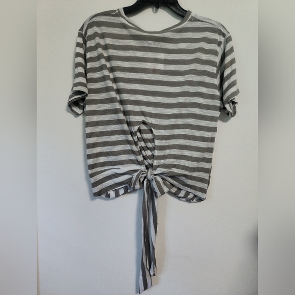 [5x$20] New Anthropologie/ Striped Shirt / Size Large Jr - Picture 3 of 4